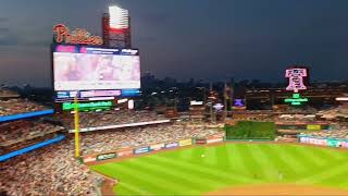 View From Section 422 Row 1 Citizen's Bank Park August 8th 2026 Phillies VS Blue Jays