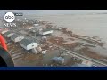 Hundreds rescued in Alaska after typhoon flooding