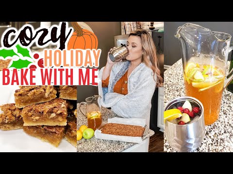 COZY HOLIDAY BAKE WITH ME! 🧡EASY THANKSGIVING RECIPES | Cook Clean And Repeat
