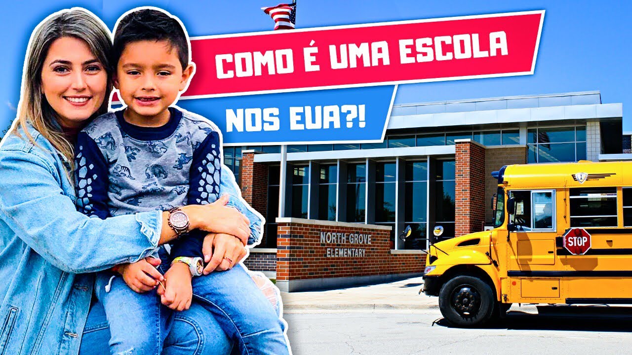 Como é uma escola pública nos EUA !