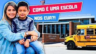 Como é uma escola pública nos EUA !