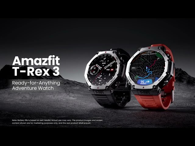 Amazfit T-Rex 3 / Built for Adventure