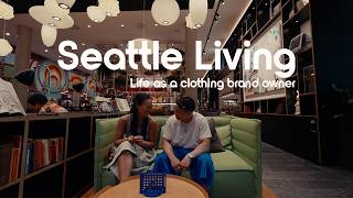 Weekend in my life as brand owner in Seattle | TMLSSFRVR drop day, quality time with friends, etc