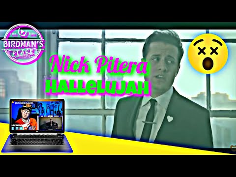 NICK PITERA "HALLELUJAH" - REACTION VIDEO - SINGER REACTS