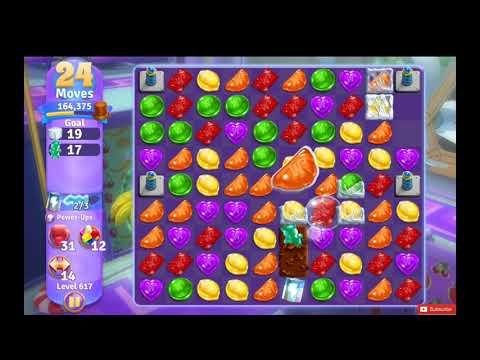 Wonka's World of Candy Level 617 NO BOOSTERS - A S GAMING ✔