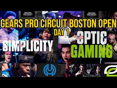 GEARS OF WAR 4 | Optic Gaming Vs Simplicity Gears Pro Circuit Boston Season 2 Finals (Day 1)