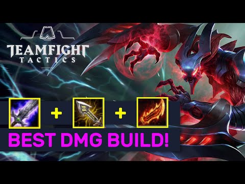 BEST DMG BUILDS! 4 Steel 4 Blademaster Combo! | TFT | Teamfight Tactics
