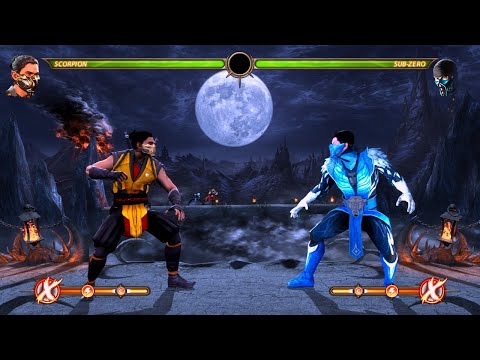 Mortal Kombat 9 - MK1 New Era Scorpion - Expert Ladder - Gameplay