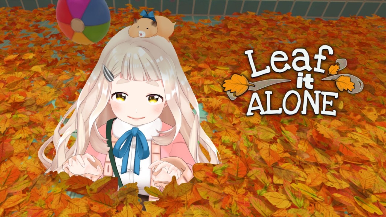 【Leaf it Alone】♡深夜のチルタイム落ち葉掃除♡【にじさんじ/町田ちま】