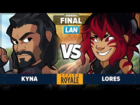 Kyna vs Lores - Winners Final - Spring Royale 2024 - LAN 1v1