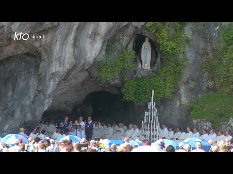 Messe de 10h à Lourdes du 18 juillet 2023