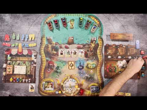 Merchants Cove - Innkeeper Playthrough - Solo Scenario 4: Nozama's Duplicitous Duplicates