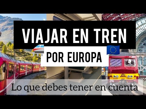 🚝TRAVELING BY TRAIN IN EUROPE 🇪🇺 How to plan your TRAIN TRIP in EUROPE✅ ADVANTAGES AND DISADVANTAGES