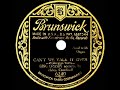 1931 Bing Crosby - Can’t We Talk It Over (Helen Crawford, pipe organ)