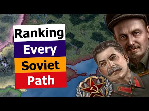 Ranking ALL 5 Soviet Focus Trees in Hearts of Iron 4