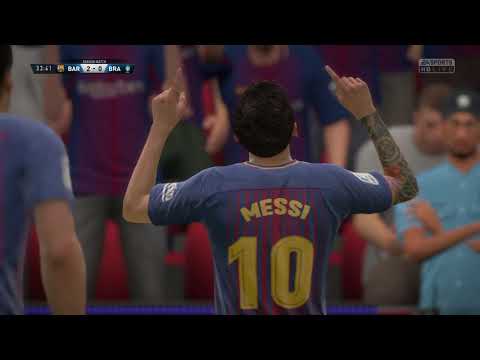 FIFA 18 ROAD TO DIVISION 1 PART 106 - BARCELONA VS BRAZIL - FIFA 18 Online Seasons Gameplay