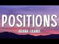 Ariana Grande Positions Lyrics