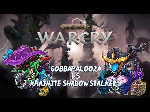 Age of Sigmar Warcry Battle Report: Gobbapalooza vs Khainite Shadowstalkers