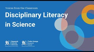 Disciplinary Literacy in Science