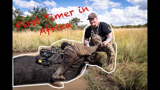 First Time Bowhunt in Africa (Wildebeest, Zebra & Buffalo)