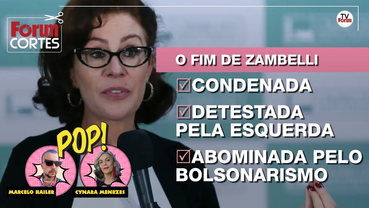 Marcelo Hailer: "Se Zambelli está na ruína, Bolsonaro não está muito melhor"