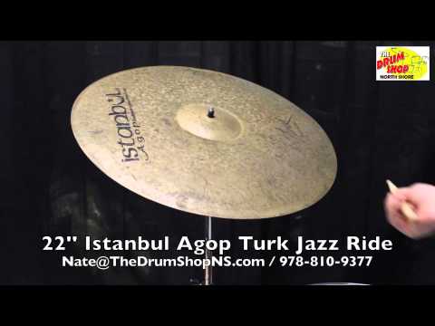 Istanbul Agop Turk Jazz Ride 22'' - The Drum Shop North Shore