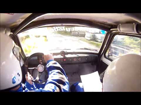 5 Runda RPŚ Bartłomiej Podżorski /Magdalena Podżorska On board Fiat 126p