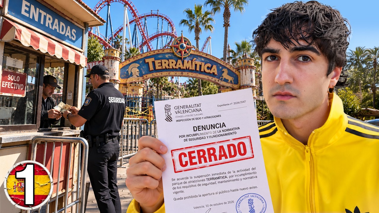 Visité El Parque De Atracciones Más Corrupto De España🇪🇸