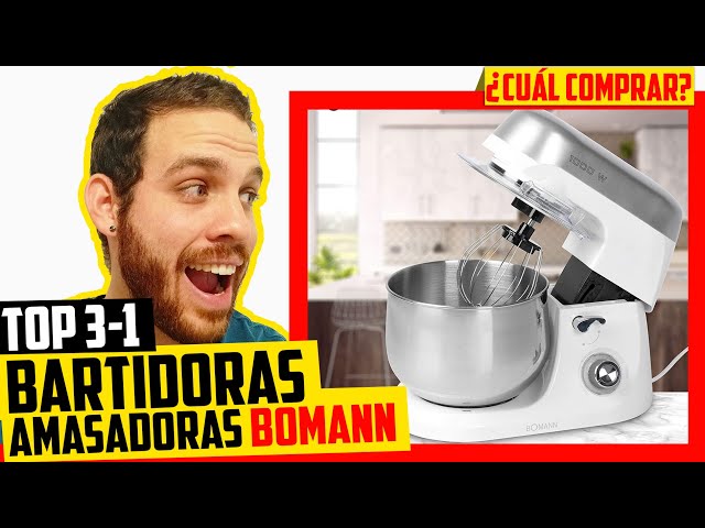 Vídeo relacionado con HOMCOM Batidora Amasadora 6L, Amasadora de Pan 1400W, 6 Velocidades, LED, Fermentación, Bol de Acero Inoxidable, Batidor, Gancho, Varilla, Protector contra Salpicaduras, Blanco
