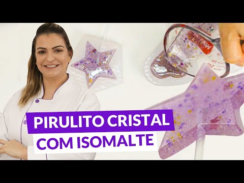 CRYSTAL LOLLIPOP WITH ISOMALT WITH ADRIANA GOMES AND FLEXARTE | SANTO ANTONIO STORE