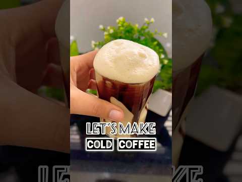 Quick Cold Coffee Recipe | Bru + Ice Cream Magic☕🍦