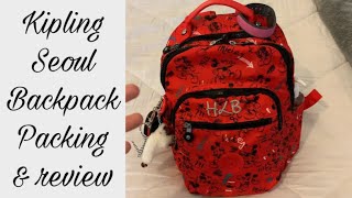 Kipling Seoul Backpack Packing & Review | BlessedMama