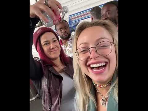 liv morgan, bayley, sonya & the new day on the wheel of fortune #livmorgan #wheeloffortune