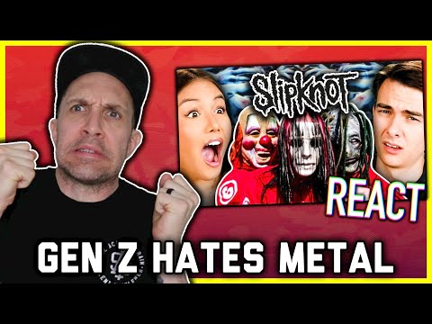 GEN Z KIDS LISTEN TO SLIPKNOT (Finn Mckenty reacts)