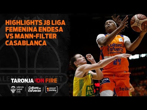 Highlights J8 Liga Femenina Endesa vs Mann-Filter Casablanca