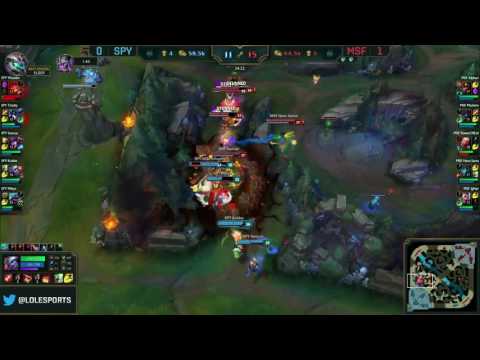 MSF vs SPY Highlights Game 2 EU LCS SUMMER 2017 Misfits vs Splyce by Onivia