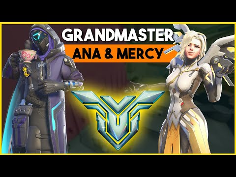 How I play ANA/MERCY Support duo in GRANDMASTER