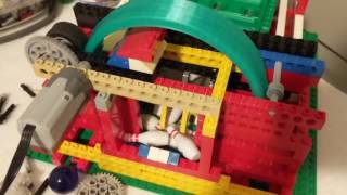 Testing the pin wheel