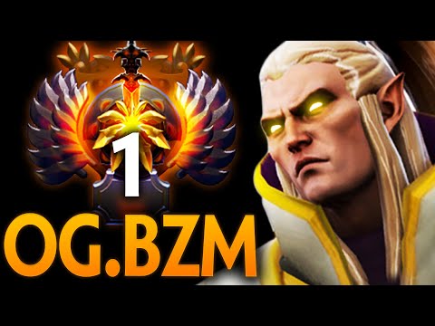 TOP 1 EUROPE OG.BZM INVOKER GAMEPLAY | Dota 2 Invoker