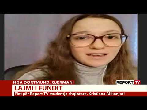 Studentja e vetëkarantinuar në Gjermani flet për Report Tv: Po evitoj lëvizjet
