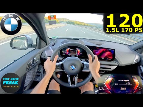 Thumbnail for 2025 BMW 120 (F70) 170 PS TOPSPEED POV 🚀 Autobahn Drive | No Speed Limit by BMW