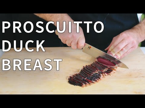 How to Make Prosciutto Using A Duck Breast  ||  Delicious Homemade Duck Breast Prosciutto Recipe