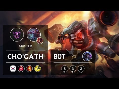 Cho'Gath Bot vs Kai'Sa - KR Master Patch 9.19