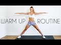 FULL BODY WARM UP FOR AT HOME WORKOUTS LIVE STREAMING