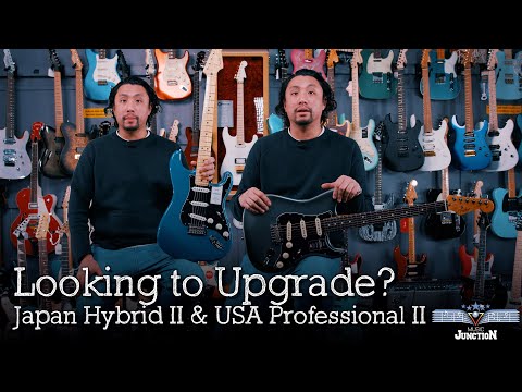 Looking for your next guitar? Fender Japan Hybrid II and the American Professional II