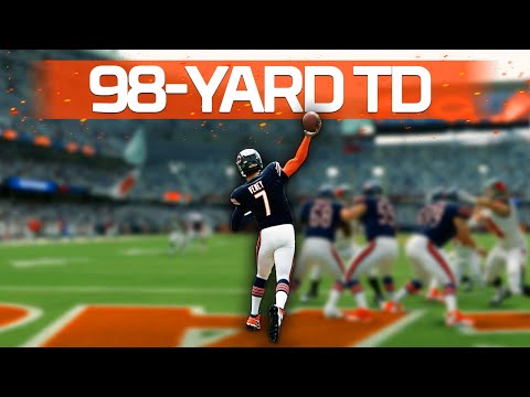 98-YARD TOUCHDOWN PASS! // MADDEN 20 Face of the Franchise | EP65
