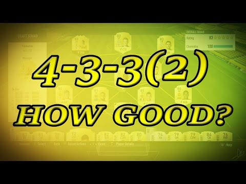 THE BEST FORMATIONS IN FIFA 17 - THIS EPISODE THE 4-3-3(2) FORMATION - ONLINE DRAFT GAMEPLAY