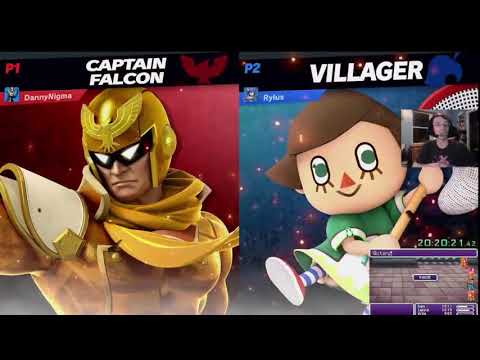 Super Smash Bros Ultimate | Rylus (Villager) vs DanTheEnigma (Captain Falcon)