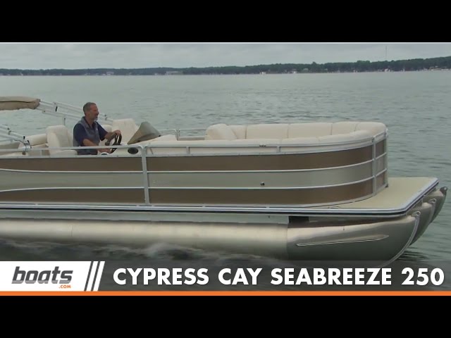2015 Cypress Cay Seabreeze 250: Pontoon Boat Review / Performance Test
