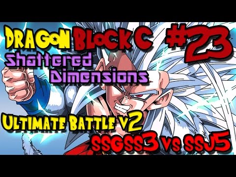 Dragon Block C: Shattered Dimensions (Minecraft Mod) - Episode 23 - SSGSS3 vs SSJ5!
